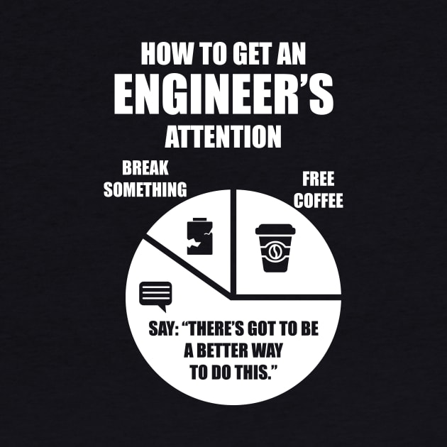 How To Get An Engineers Attention Funny Engineer Engineering by Wakzs3Arts